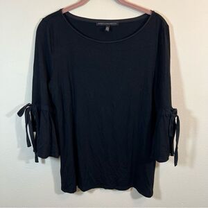 White House Black Market Women’s Tie Sleeve Blouse Medium